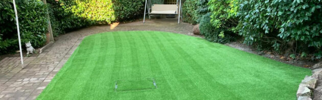 Why It Is Important To Install Artificial Grass in Rotherham With a 2 x Layer Weed Membrane System Artificial Super Grass