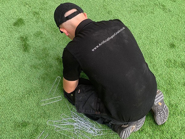 Installing Artificial Grass Cambridgeshire Artificial Super Grass