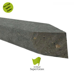Artificial Grass Composite Ground Stake: Pre-Cut With Spike